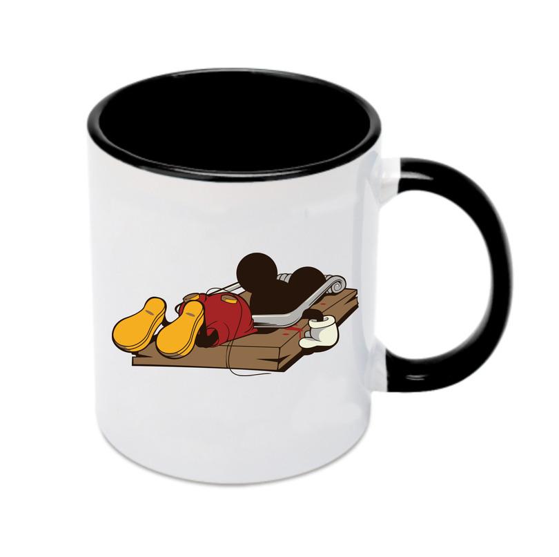 （画像用） ミッキーマウス Mickey Mouse カラーマグカップ