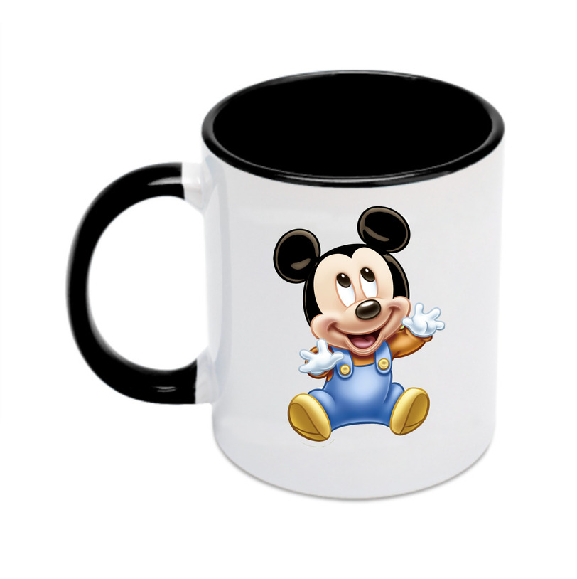 ミッキーマウス Mickey Mouse カラーマグカップ