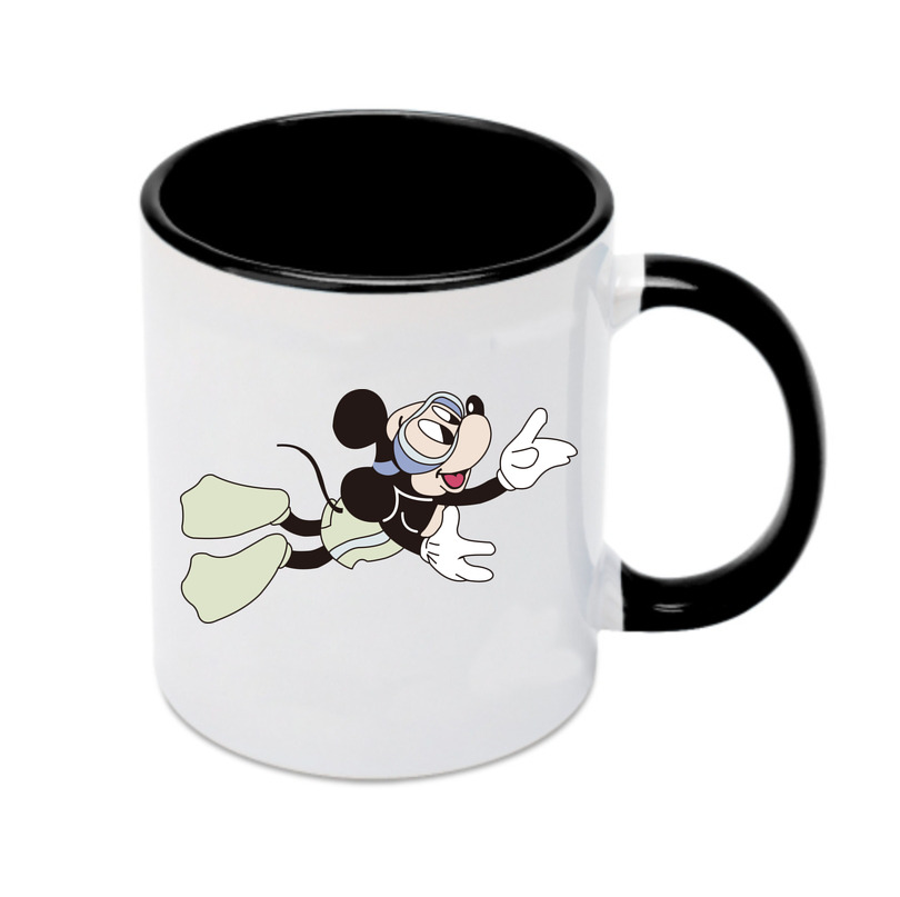 ミッキーマウス Mickey Mouse カラーマグカップ
