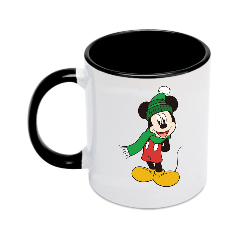 ミッキーマウス Mickey Mouse カラーマグカップ