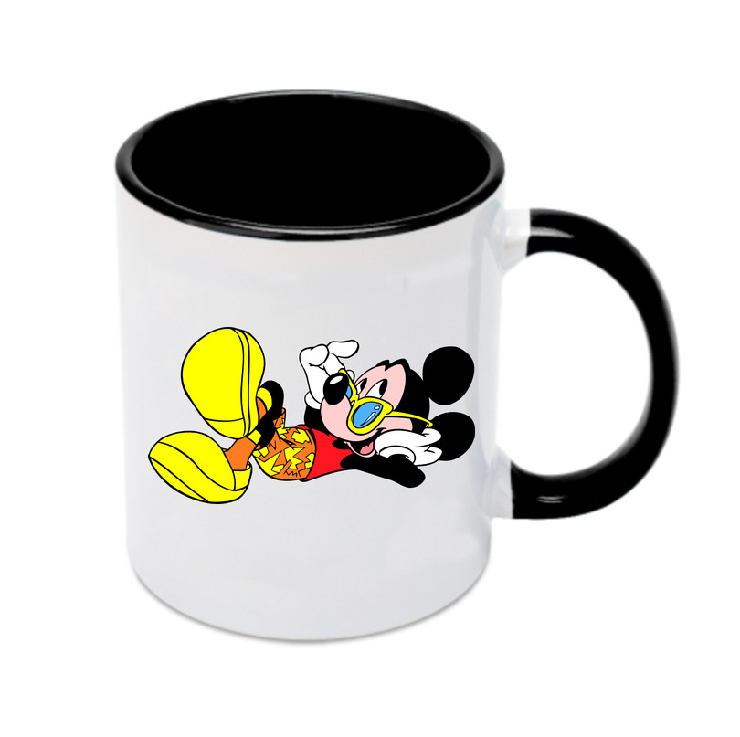 ミッキーマウス Mickey Mouse カラーマグカップ