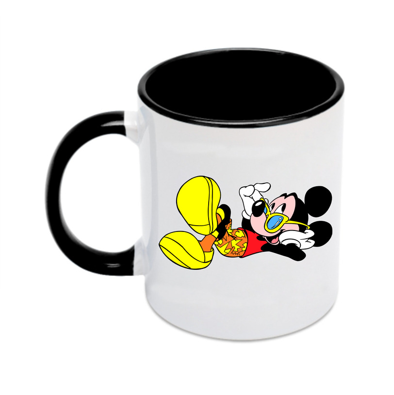 ミッキーマウス Mickey Mouse カラーマグカップ
