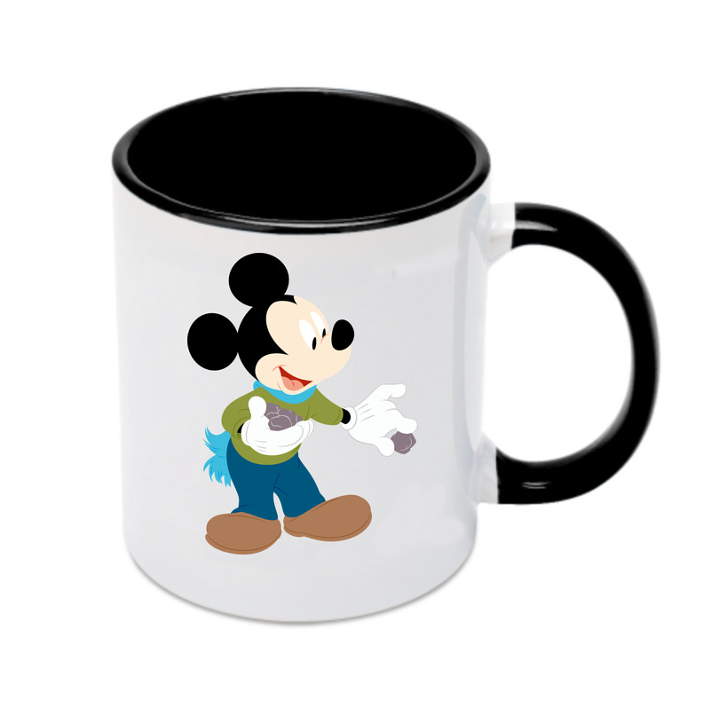 ミッキーマウス Mickey Mouse カラーマグカップ