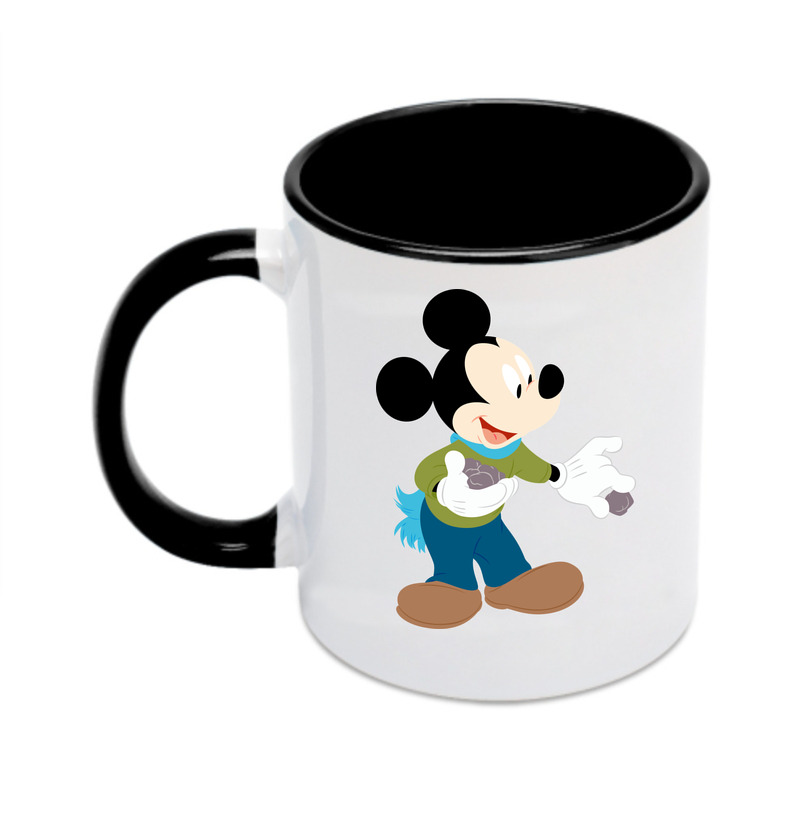 ミッキーマウス Mickey Mouse カラーマグカップ