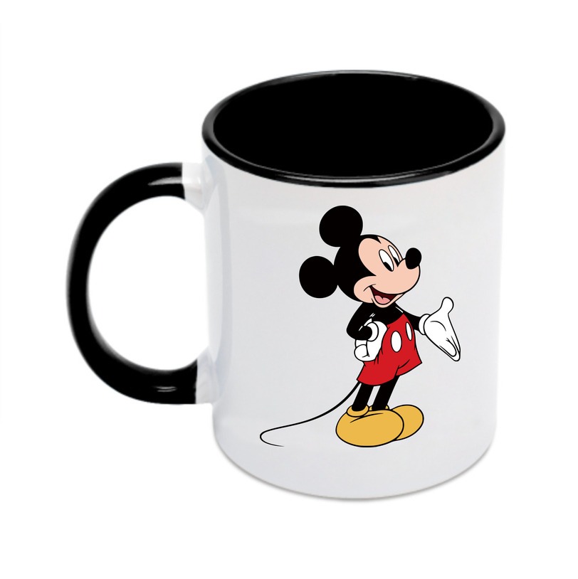 ミッキーマウス Mickey Mouse カラーマグカップ