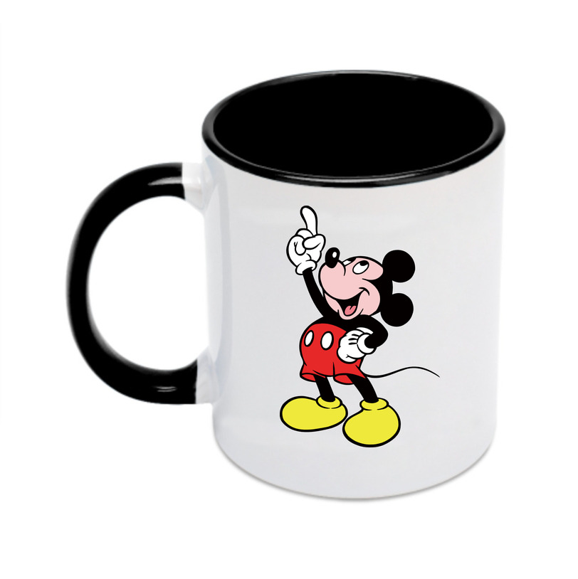 ミッキーマウス Mickey Mouse カラーマグカップ