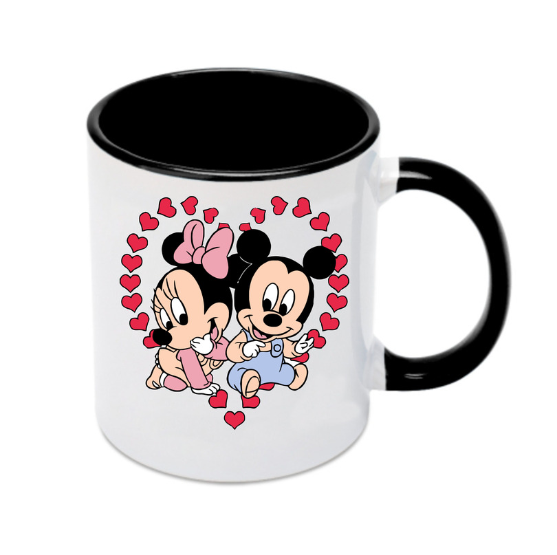ミッキーマウス Mickey Mouse カラーマグカップ
