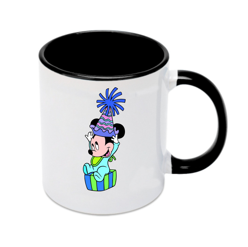 ミッキーマウス Mickey Mouse カラーマグカップ