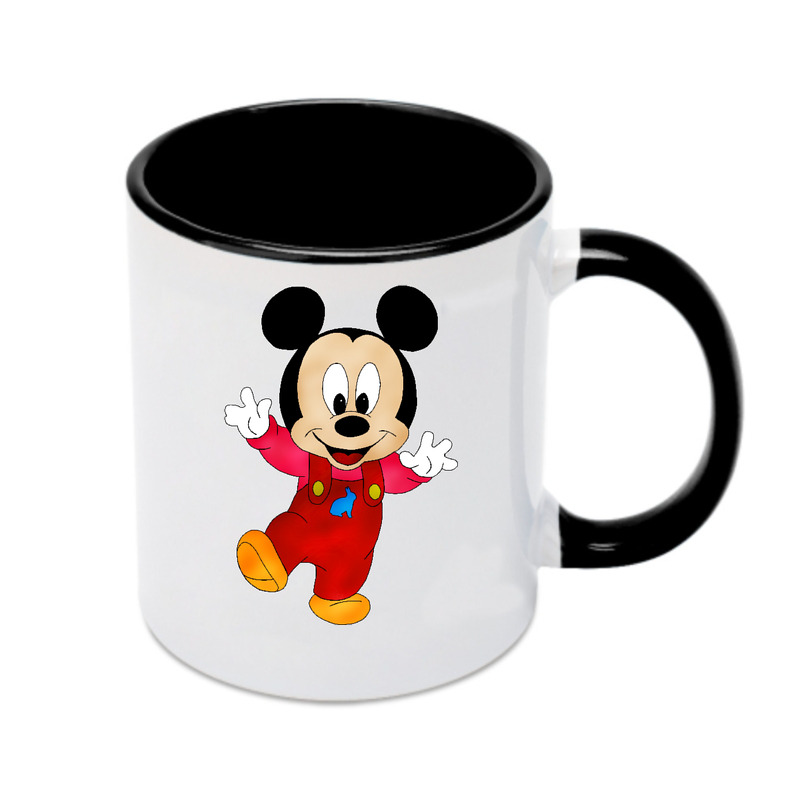 ミッキーマウス Mickey Mouse カラーマグカップ