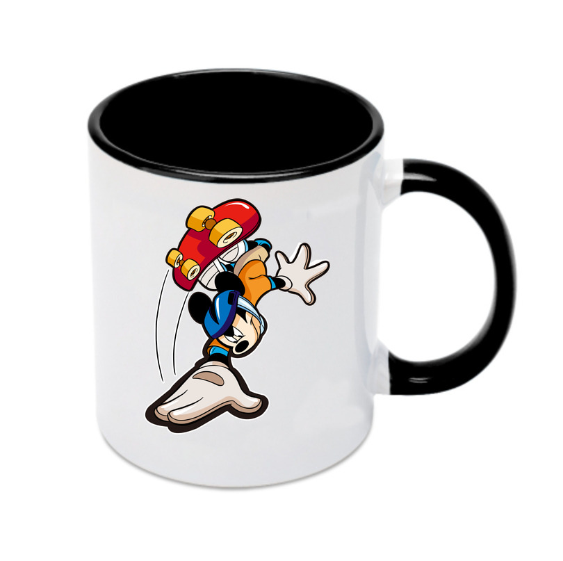 （画像用） ミッキーマウス Mickey Mouse カラーマグカップ