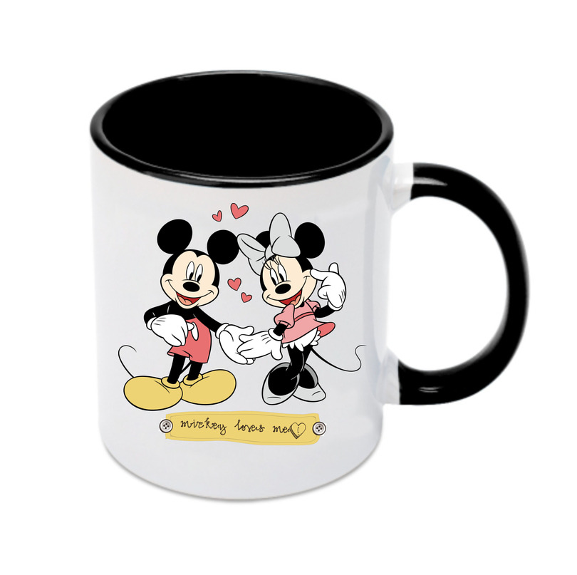 （画像用） ミッキーマウス Mickey Mouse カラーマグカップ