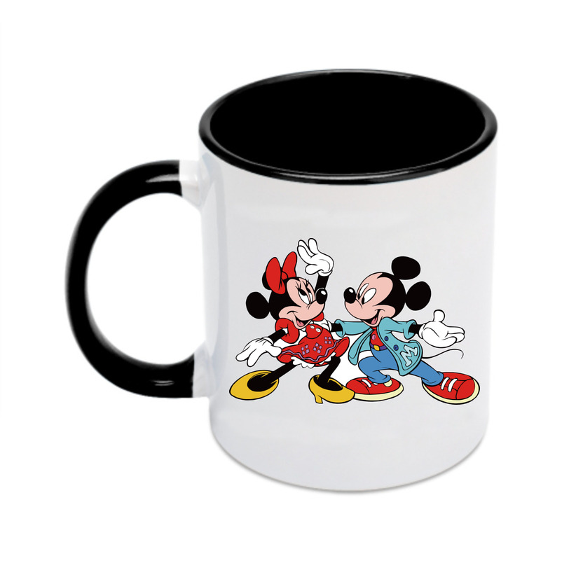 （画像用） ミッキーマウス Mickey Mouse カラーマグカップ
