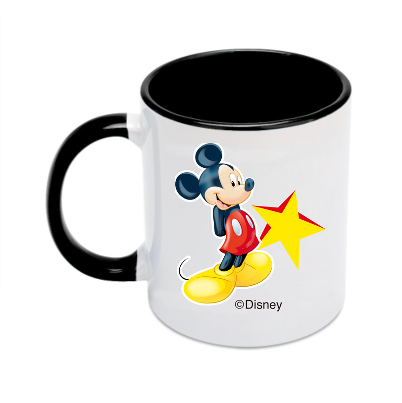 （画像用） ミッキーマウス Mickey Mouse カラーマグカップ