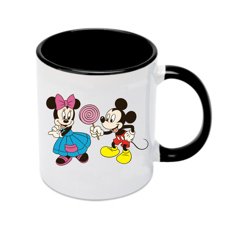 （画像用） ミッキーマウス Mickey Mouse カラーマグカップ