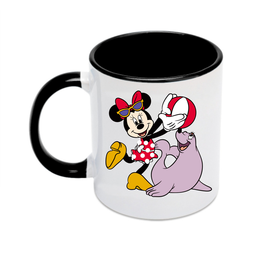（画像用） ミッキーマウス Mickey Mouse カラーマグカップ