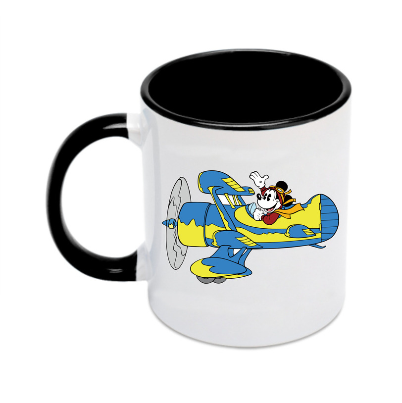 （画像用） ミッキーマウス Mickey Mouse カラーマグカップ