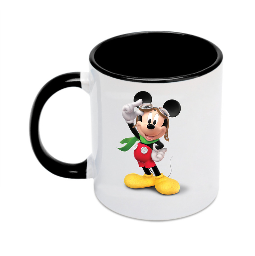（画像用） ミッキーマウス Mickey Mouse カラーマグカップ
