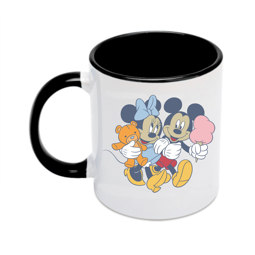 （画像用） ミッキーマウス Mickey Mouse カラーマグカップ