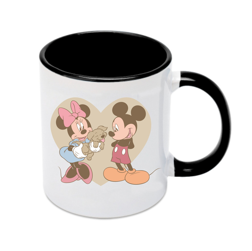 （画像用） ミッキーマウス Mickey Mouse カラーマグカップ