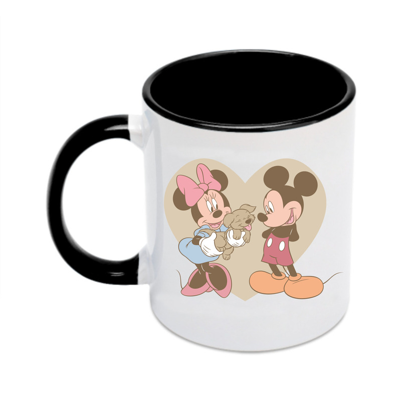 （画像用） ミッキーマウス Mickey Mouse カラーマグカップ