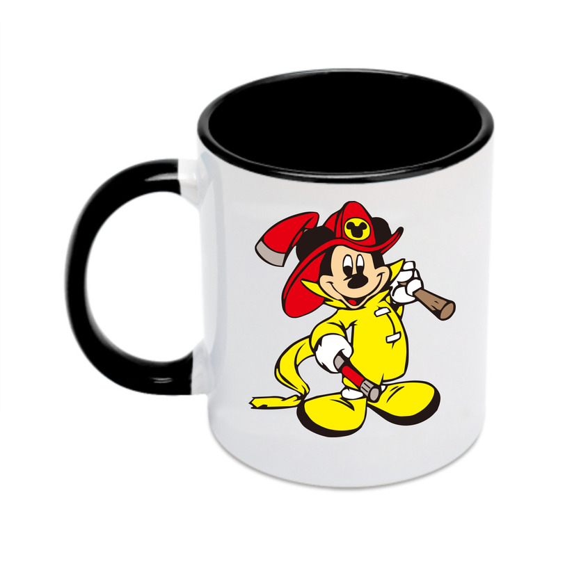 （画像用） ミッキーマウス Mickey Mouse カラーマグカップ