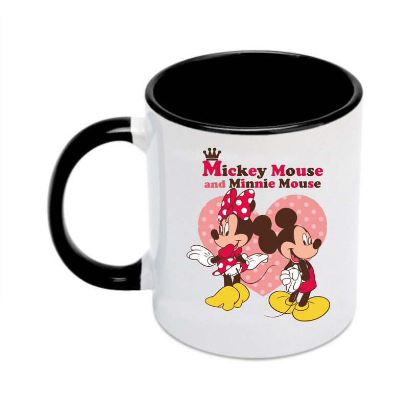 （画像用） ミッキーマウス Mickey Mouse カラーマグカップ