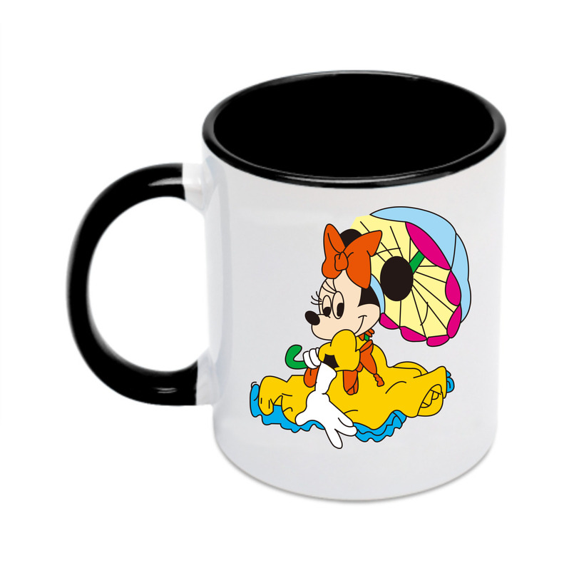 （画像用） ミッキーマウス Mickey Mouse カラーマグカップ