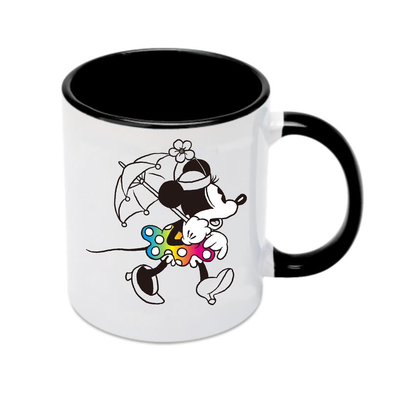 （画像用） ミッキーマウス Mickey Mouse カラーマグカップ