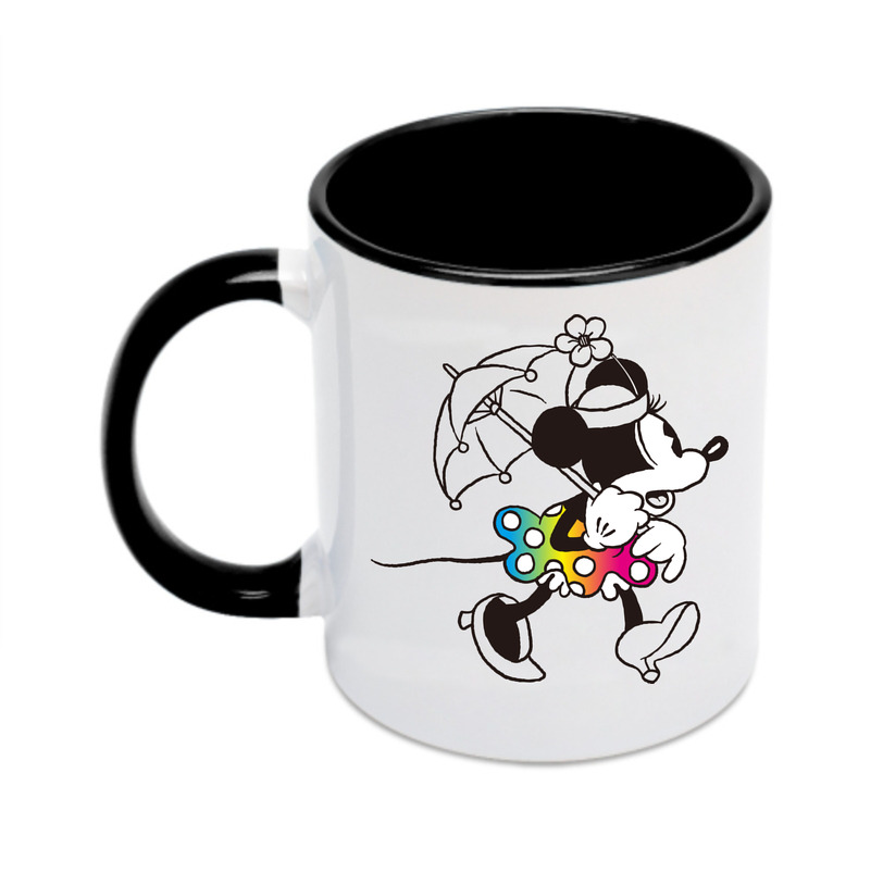 （画像用） ミッキーマウス Mickey Mouse カラーマグカップ