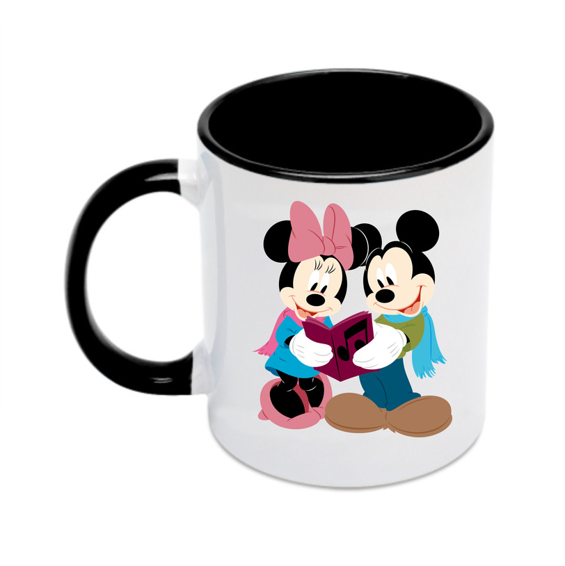（画像用） ミッキーマウス Mickey Mouse カラーマグカップ