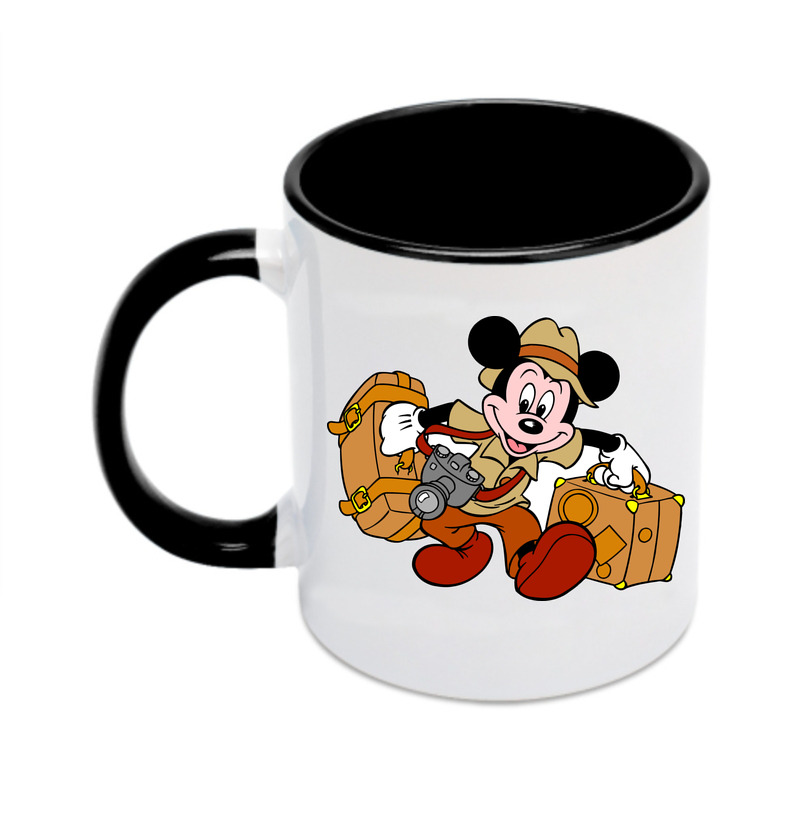 （画像用） ミッキーマウス Mickey Mouse カラーマグカップ