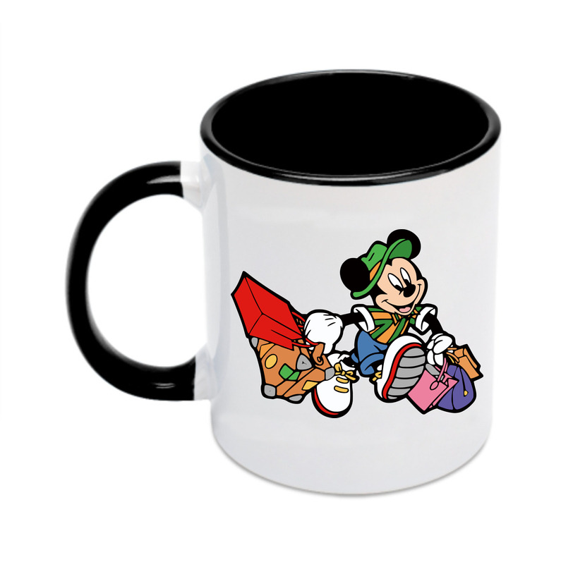 （画像用） ミッキーマウス Mickey Mouse カラーマグカップ