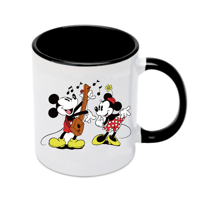 （画像用） ミッキーマウス Mickey Mouse カラーマグカップ