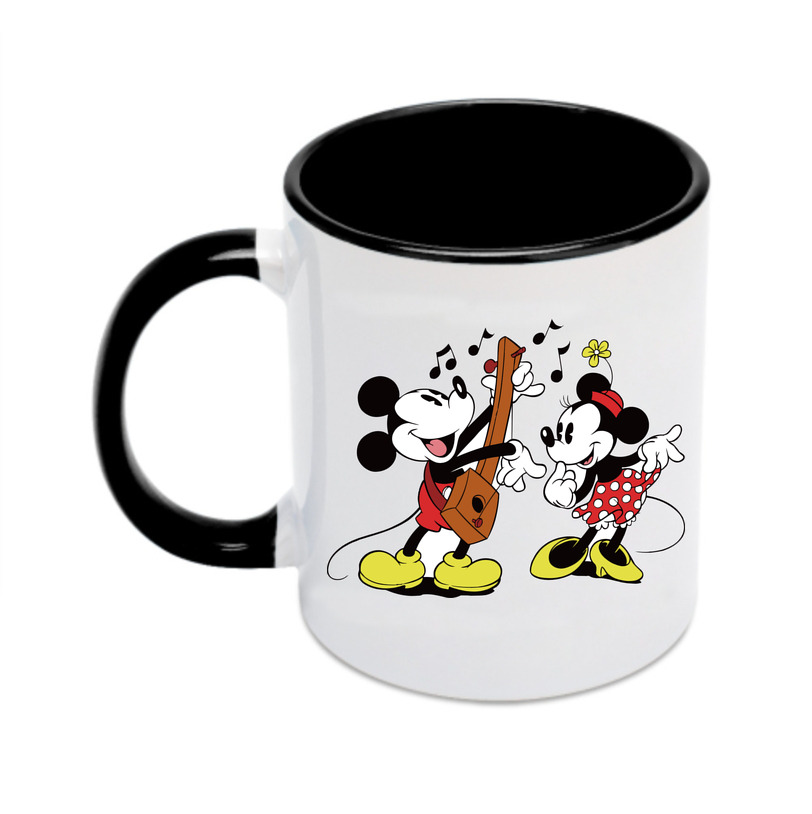 （画像用） ミッキーマウス Mickey Mouse カラーマグカップ