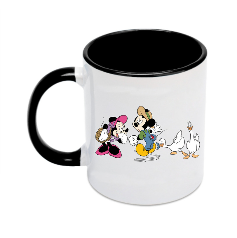 （画像用） ミッキーマウス Mickey Mouse カラーマグカップ