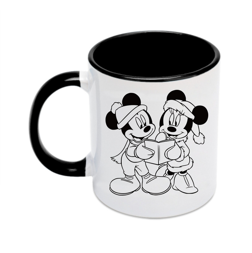 （画像用） ミッキーマウス Mickey Mouse カラーマグカップ