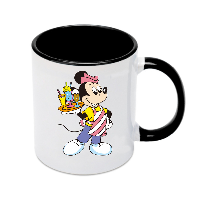 （画像用） ミッキーマウス Mickey Mouse カラーマグカップ
