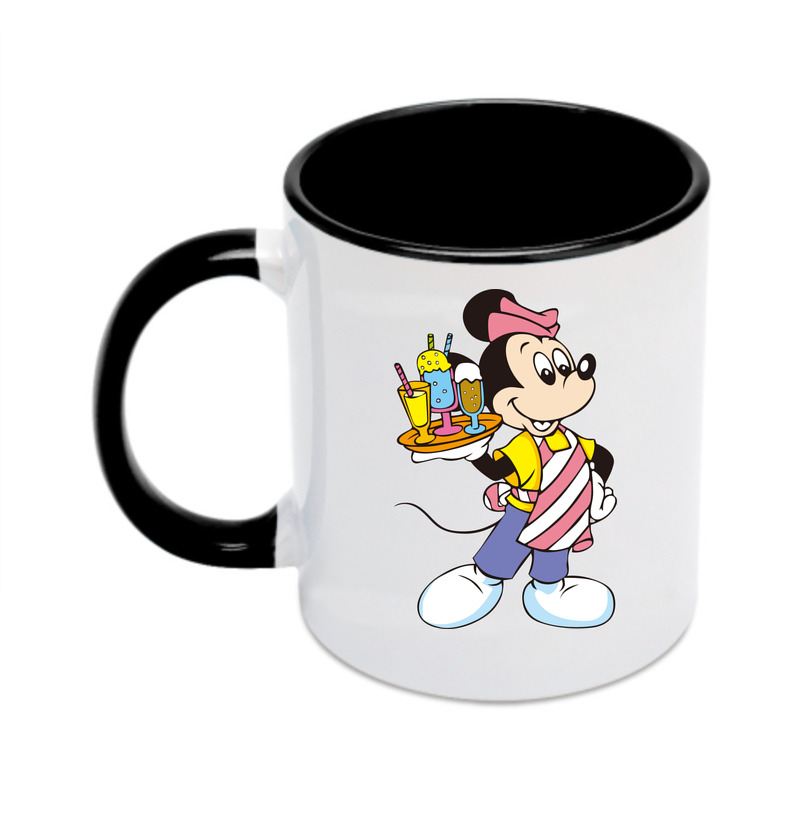 （画像用） ミッキーマウス Mickey Mouse カラーマグカップ