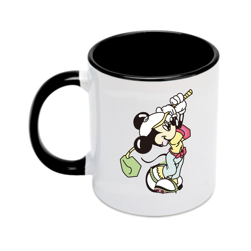 （画像用） ミッキーマウス Mickey Mouse カラーマグカップ