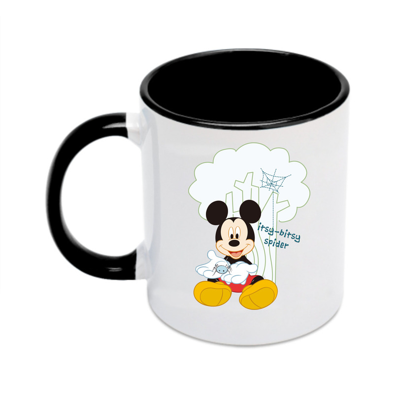 （画像用） ミッキーマウス Mickey Mouse カラーマグカップ