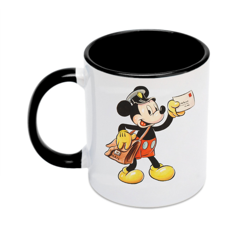 （画像用） ミッキーマウス Mickey Mouse カラーマグカップ