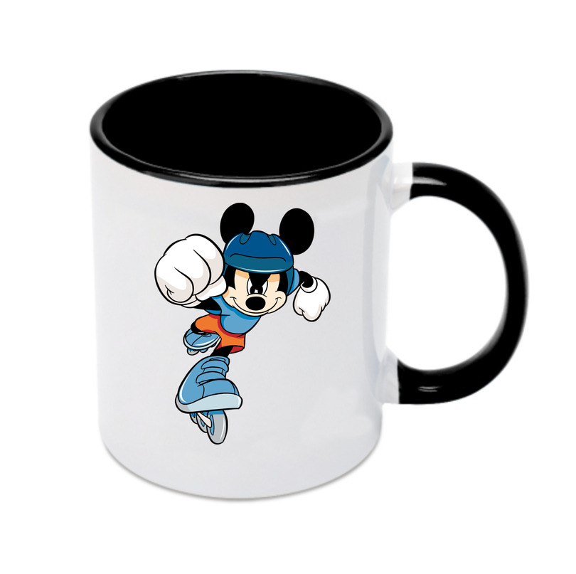 （画像用） ミッキーマウス Mickey Mouse カラーマグカップ