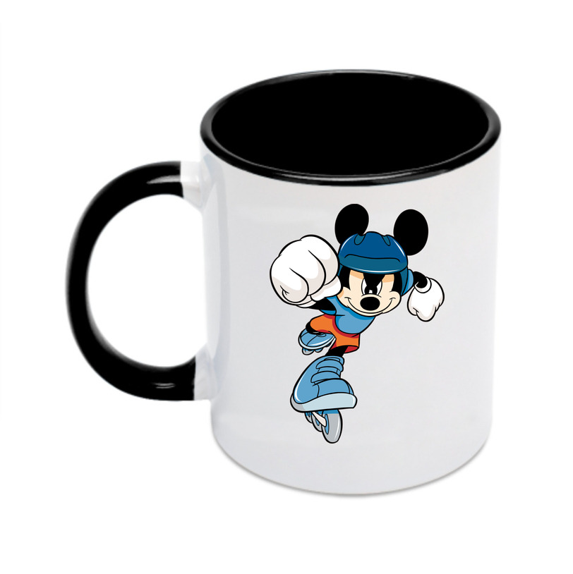 （画像用） ミッキーマウス Mickey Mouse カラーマグカップ
