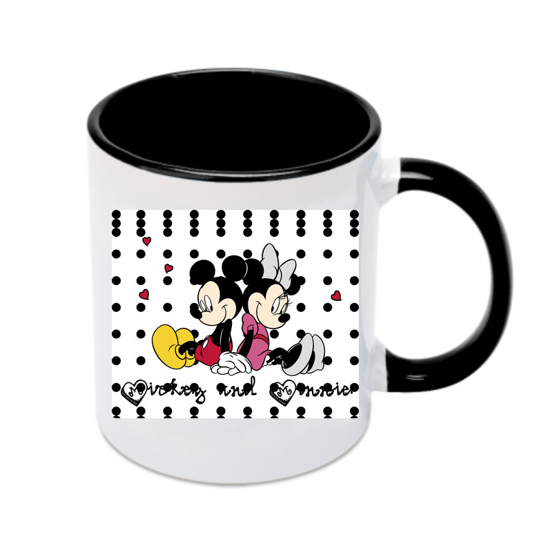 （画像用） ミッキーマウス Mickey Mouse カラーマグカップ