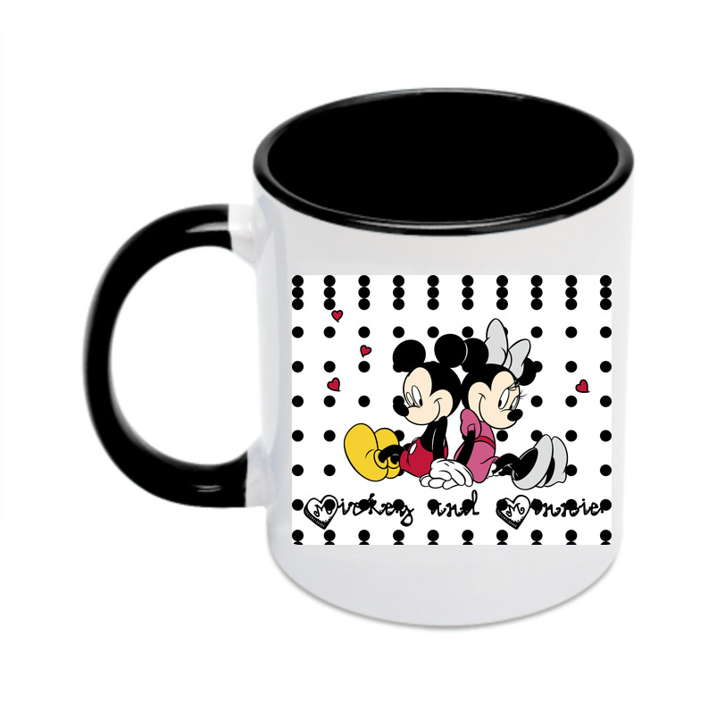 （画像用） ミッキーマウス Mickey Mouse カラーマグカップ