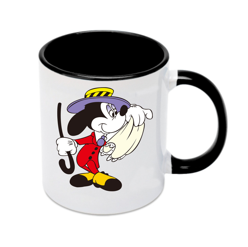 （画像用） ミッキーマウス Mickey Mouse カラーマグカップ