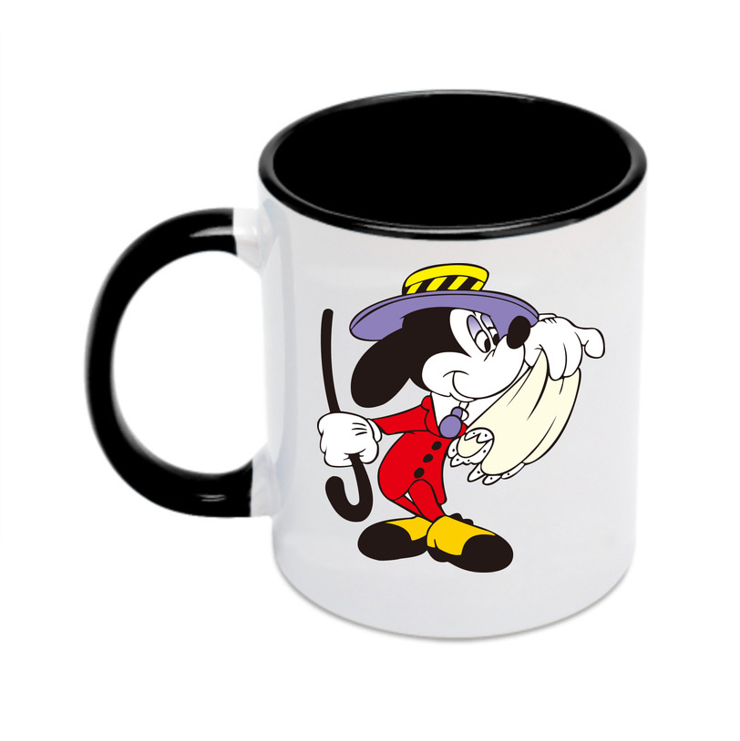 （画像用） ミッキーマウス Mickey Mouse カラーマグカップ