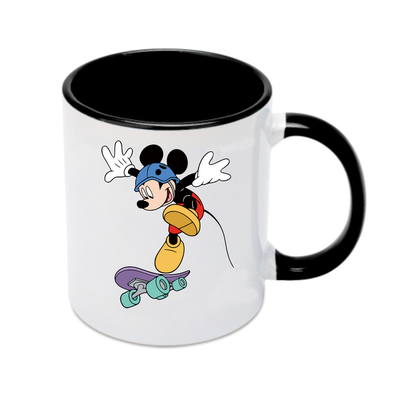 （画像用） ミッキーマウス Mickey Mouse カラーマグカップ