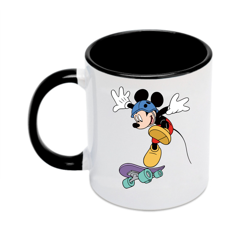 （画像用） ミッキーマウス Mickey Mouse カラーマグカップ