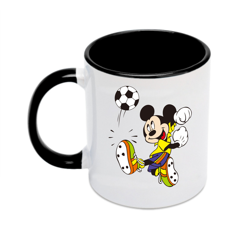 （画像用） ミッキーマウス Mickey Mouse カラーマグカップ